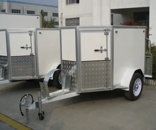 Enclosed Cargo Trailer V Shape With Side Door - Buy Enclosed Cargo Trailer  V Shape With Side Door,Fiberglass Cargo Trailer,Cargo Trailers Product on  Alibaba.com