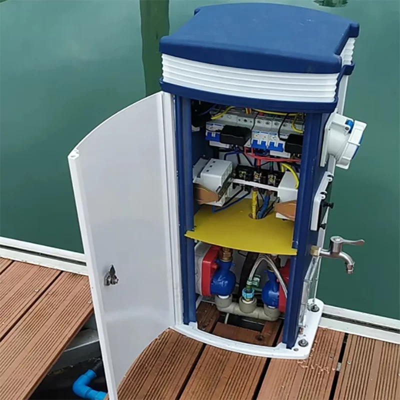 Marine Power Pedestal for Floating Docks /Yacht Marinas