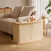Table d'appoint pour canapé LK, blanc, style C