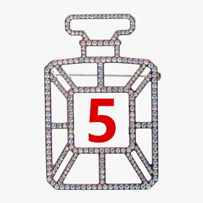 Luxury Lipstick Shape Fashion Jewelry Brooches Inspired Designer