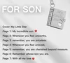 silver-3 silver necklace for son-engraved