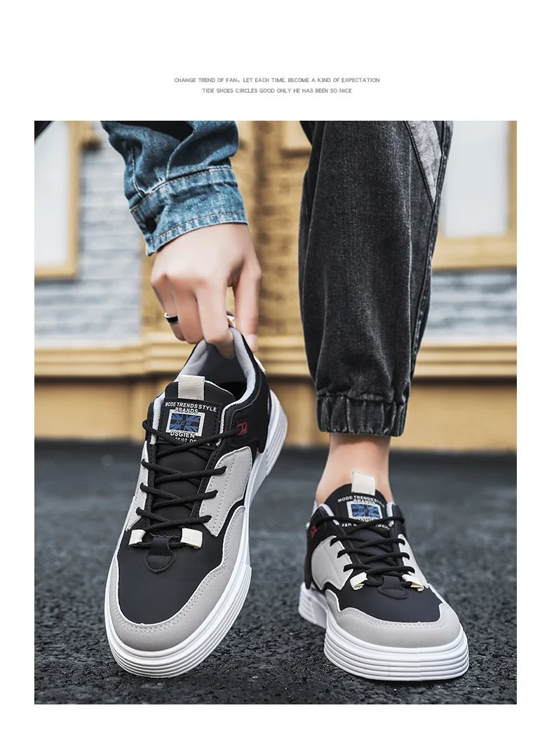 Fashion Fitness Walking Shoes Daily Outdoor Mens Casual Sport Shoes