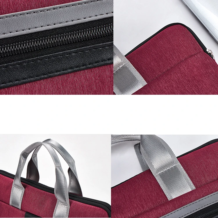 Red or Customized Color Small Size Laptop Bag Briefcase for Women