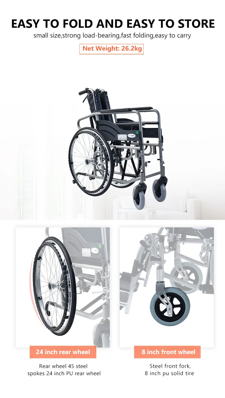 Takan Hospital Bed Wheelchair With Side Guard Buy Commode Wheelchair