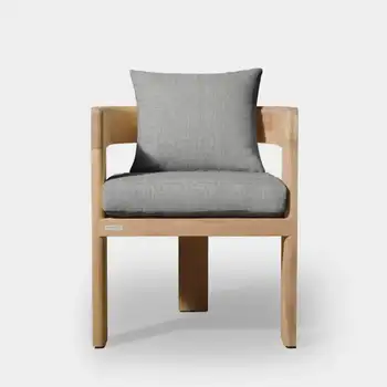 teak wood dinning chair luxury armchair garden teak wood furniture indonesia