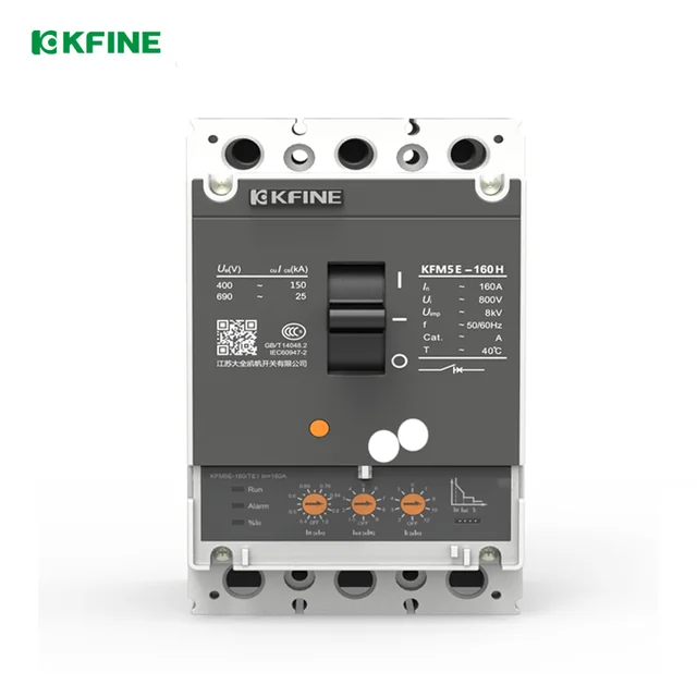 Factory direct New design DAQO KFINE Resistant  KFM5E-160  MCCB