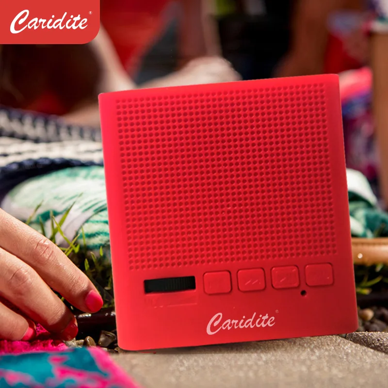 Caridite Original TWS Portable  Mini Quran Speaker For All Smart Phone Computer Wireless Subwoofer DJ Speaker Box Waterproof
