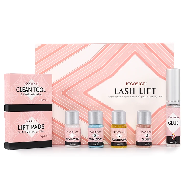 
 Звезды цвета ресниц и бровей Лифт комплект частный логотип подъема ресниц Пермь набор  