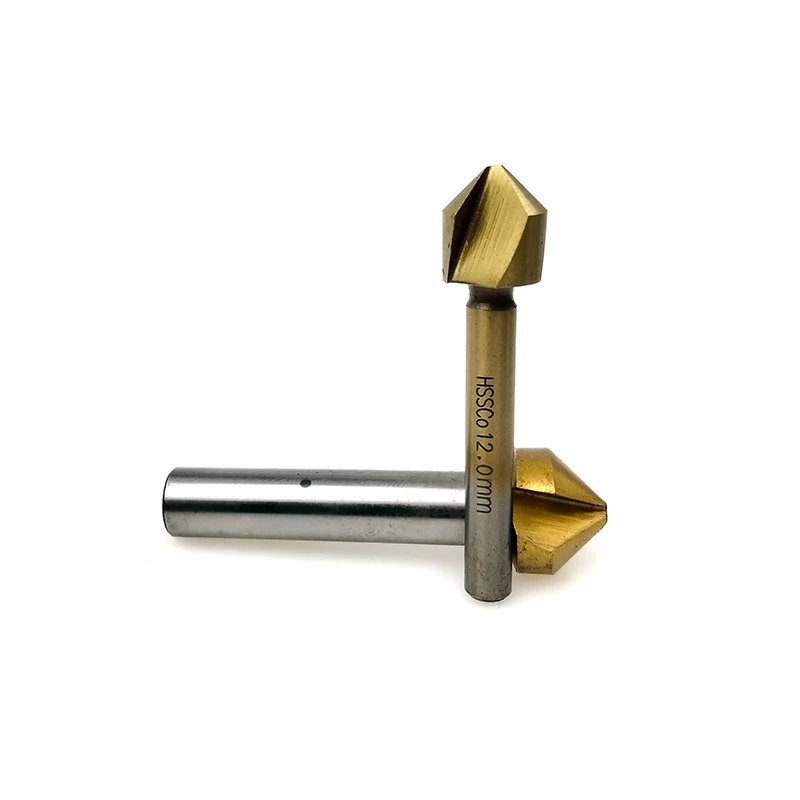 DIN335C 90 Degree 1/3 Flutes HSS Chamfer Metal Countersink Drill Bit for Chamfering and Deburring and Counter Sink 14