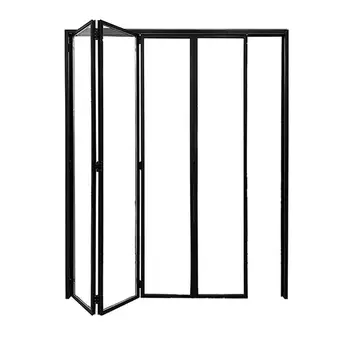Modern Aluminum Security Entrance Doors Aluminum Alloy Front Entry with Finished Surface for Houses