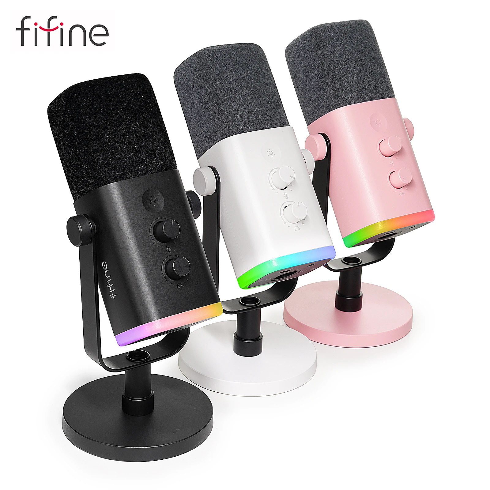 FIFINE スタンドアロンマイクAmpliGame AM8 Amazon.co.jp: FIFINE USB/XLRスタンドアロンマイク 単一指向性
