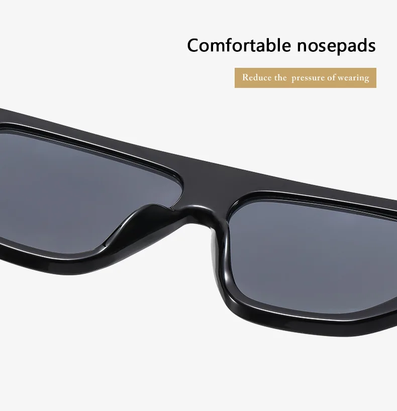 Gafas de Sol para hombre, Marco grande cuadrado, novedad de 2024, gafas de sol Retro de moda para hombres y mujeres, gafas con logotipo personalizado
