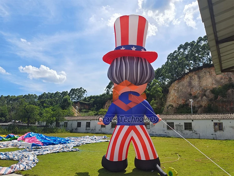 Giant Inflatable Uncle Sam Balloon Advertising Uncle Sam Inflatable ...