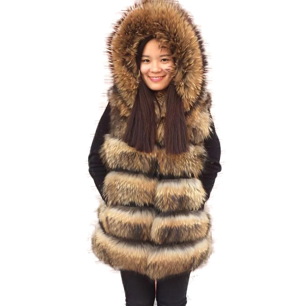 raccoon gilet