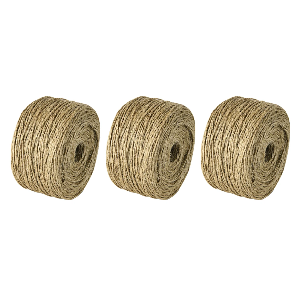Jute Packaging Rope 2mm 3mm Bundle Shibari Red For Crafts Flags Packing ...