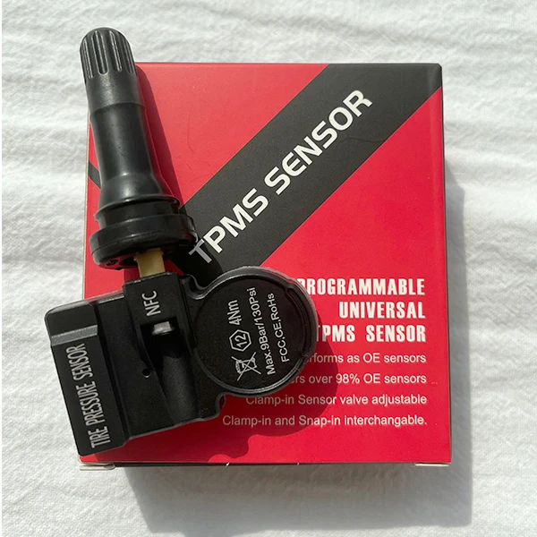 NFC TPMS Sensor Programmed by Smartphone App Android Ios Wireless Tire Pressure Monitoring System Tpms With Internal Sensors