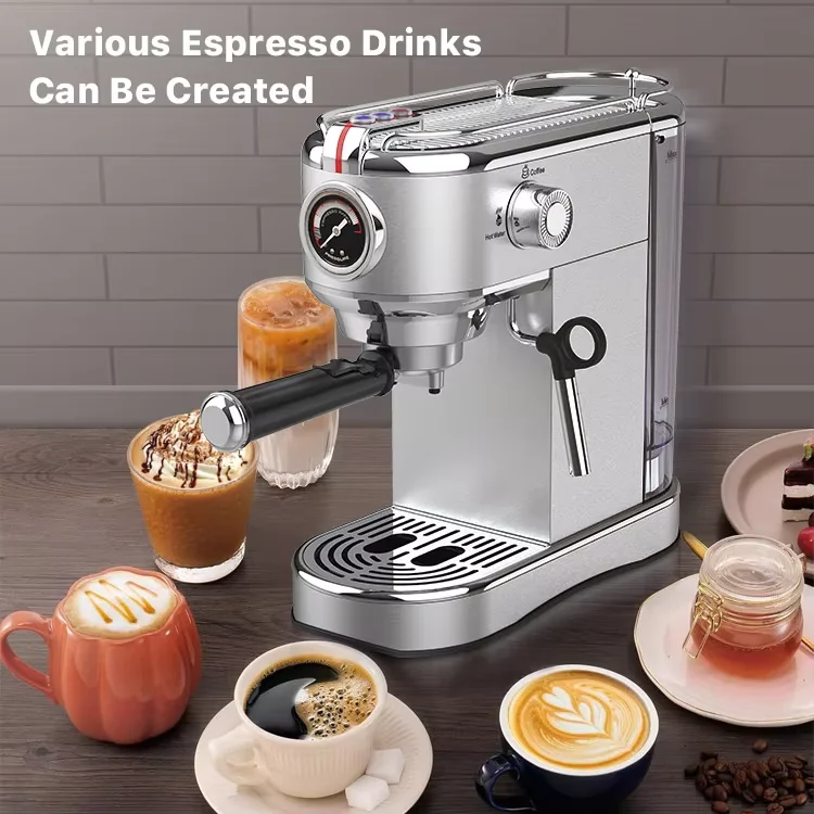 Monicafe Espresso Coffee Machine Professional Cappuccino Maker