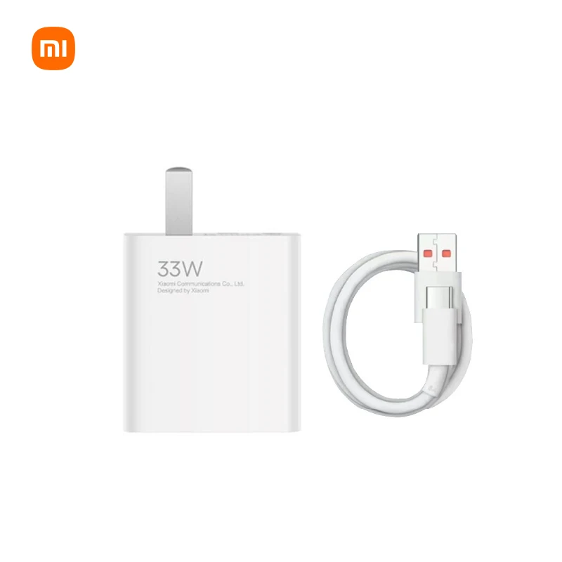 Xiaomi 33W Turbo Charger Fast Charging for Mi 11, Poco X4