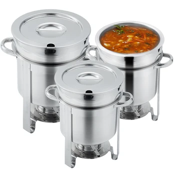 DaoSheng Commercial Chafing Dish Small 7L 11L Chef Dish Set Food Warmer Chafing For Soup Warmer
