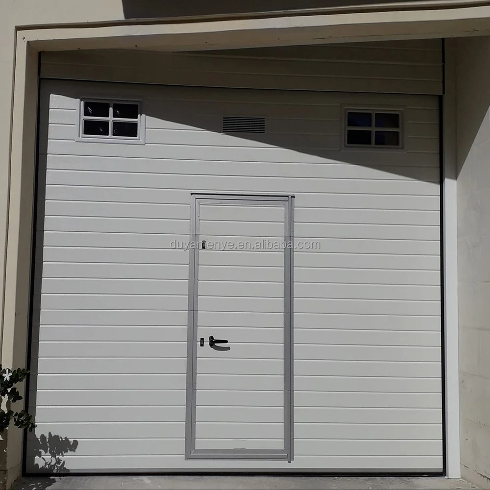 High Quality Steel Garage Door with Modern Design Thermal Insulation Feature Finished Surface-Made in China Low Price