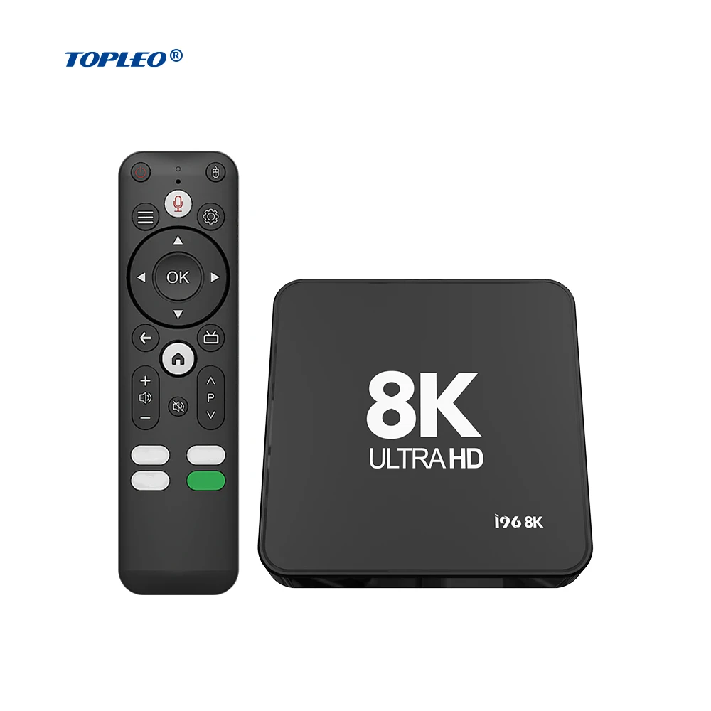 TopleoTvBoxAndroidSatelliteReceiverDecoderBoxCertifiedNew4kOnnSmartAndroidTvBox