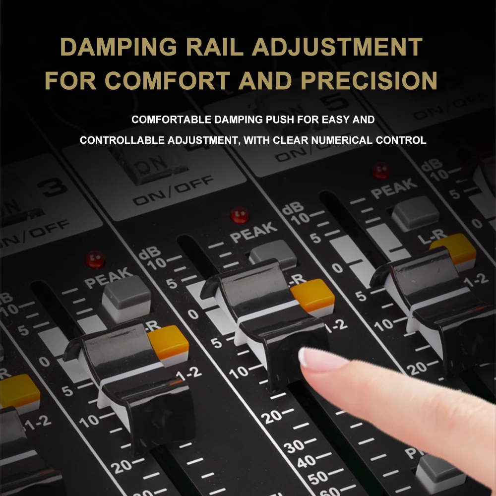 ST-12S Professional Studio Audio Mixer 12 Channels Console Mixer