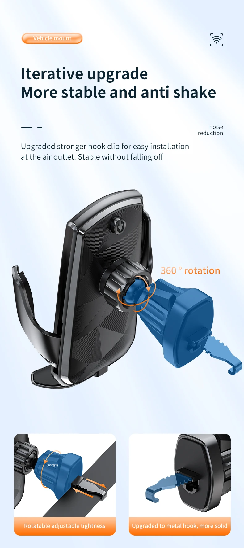 Fast Wireless Car Charger for Quick Phone Charging - Image 9