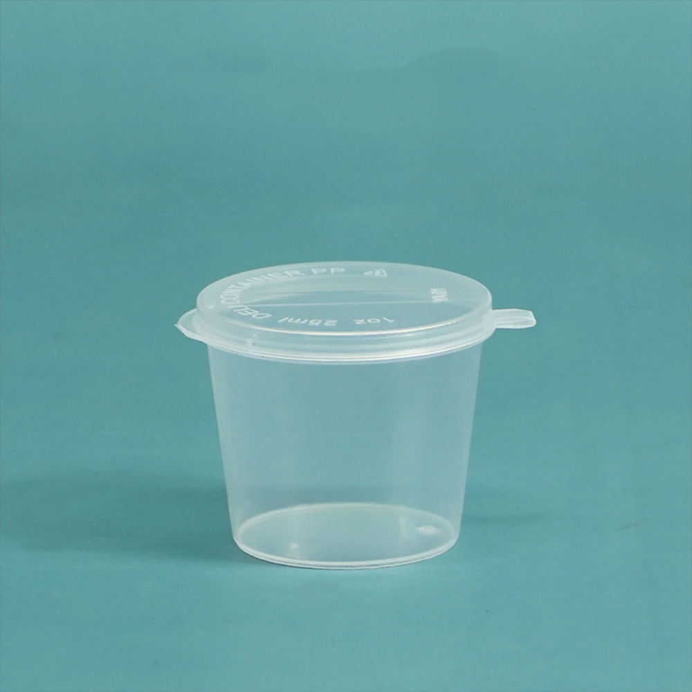1oz/25ml disposable portable plastic cups food