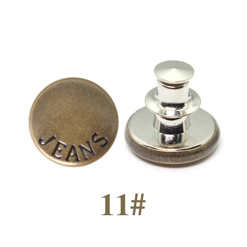 Buttons For Jeans Metal Customized 