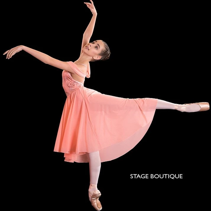 Vestido lírico de baile de escenario Trajes de baile contemporáneo