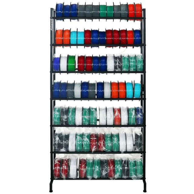 3D Printer Filament Display Rack Heavy Duty Storage Shelves for 3d Printing Filaments