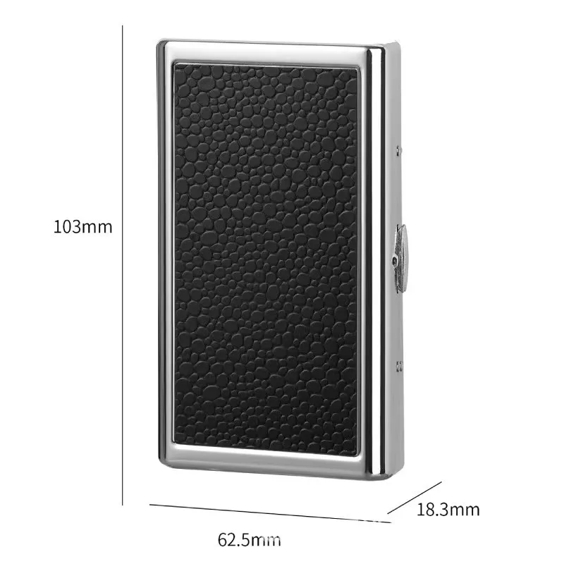 Factory Wholesale Metal Cigarette Cases & Portable Holders Customizable Protective Cases preview 2