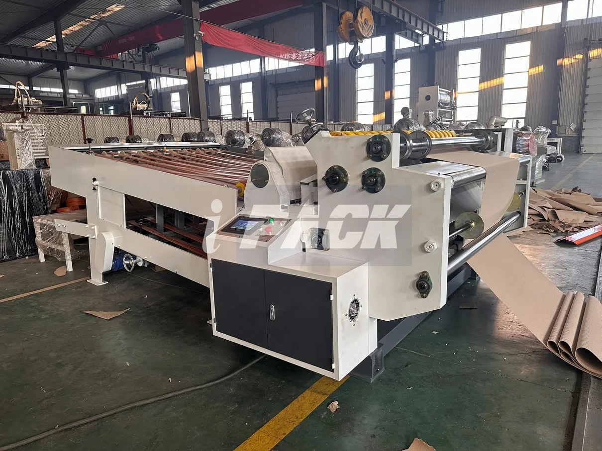 Corrugated Paperboard Making Machine 2 Ply Corrugated Roll Cutter Nc Cutter off Machine 2 Ply Sheet Maker Cutting Machine