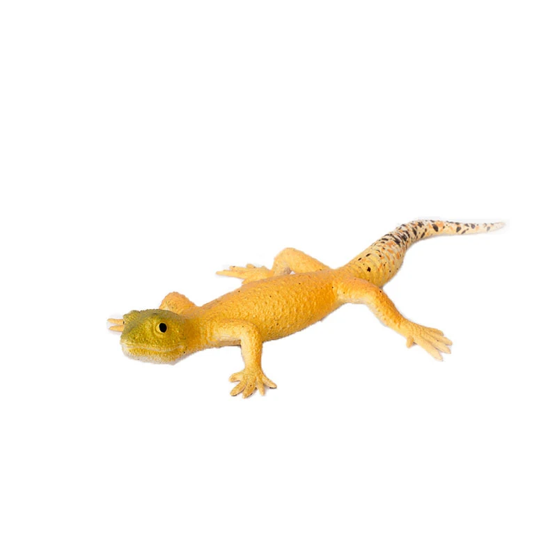 Stress Soft  Lifelike Lizards Rubber Lizard Articulating Toy To Kids And Adults