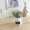 Ciel étoilé jaune + pot de fleur