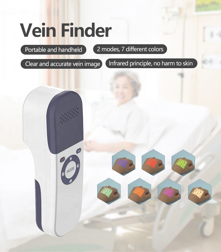 New Arrival Easy Vein Finder Portable Blood Analysis Pediatric Vein Finder Handheld Vascular Imaging Cheapest Vein Finder