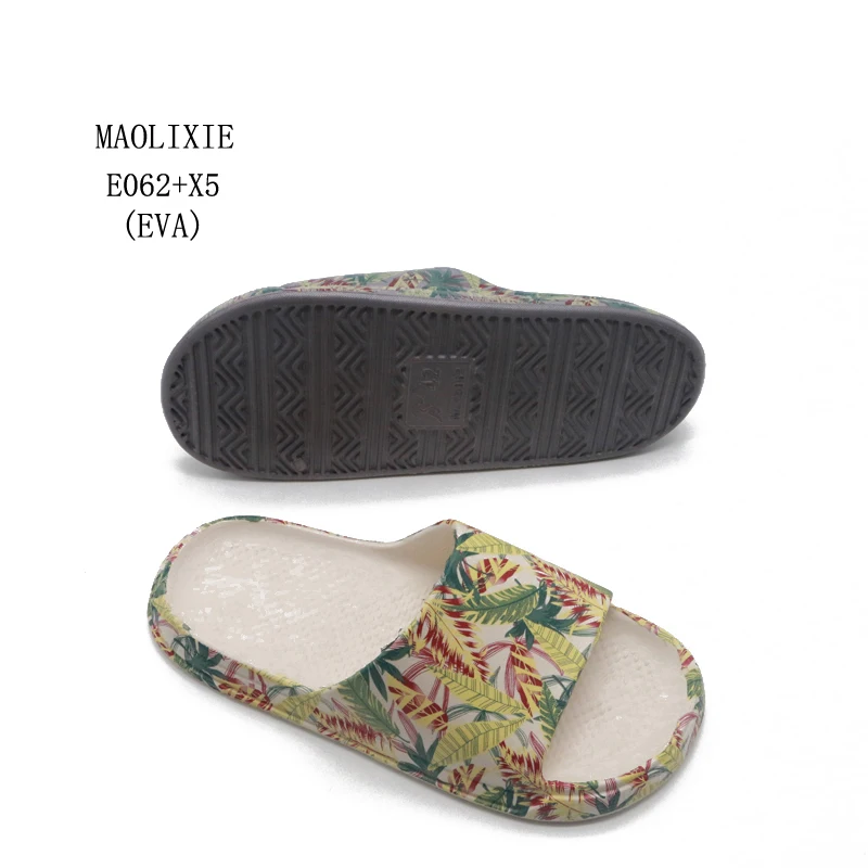 Factory High Quality Home Custom Summer Sandals EVA Slide Men Chappal Slides Slippers