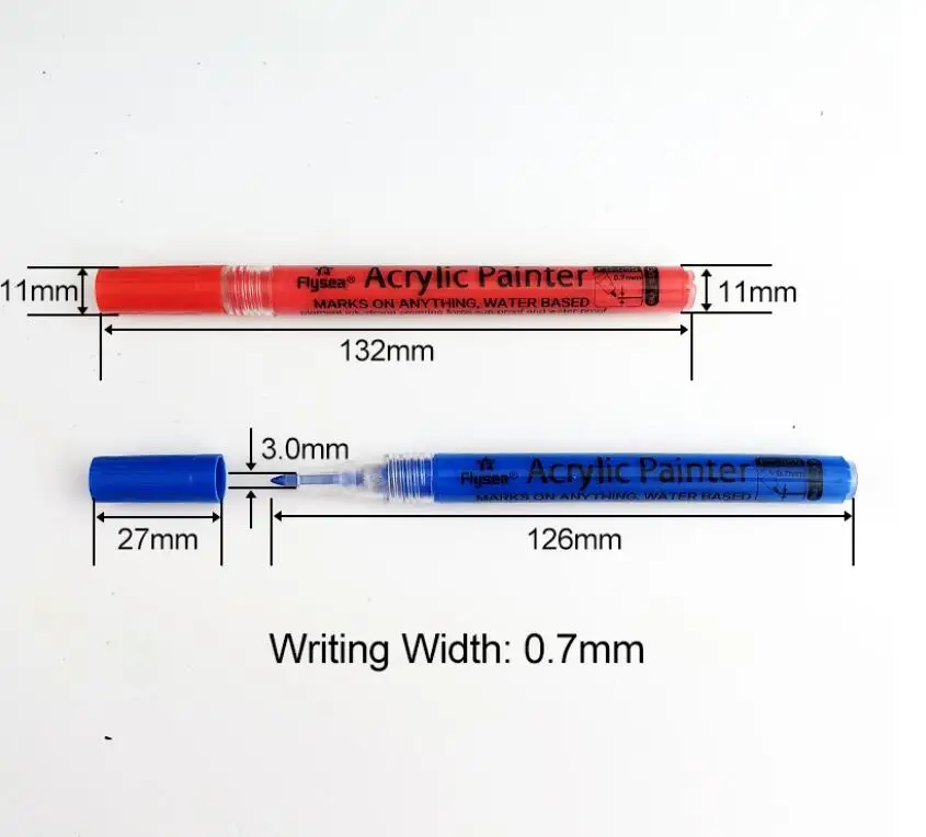 0.7 Mm Tip Acrylic Paint Markers 