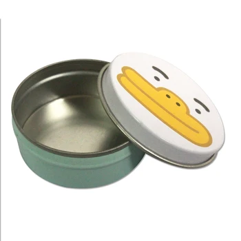 small tin container