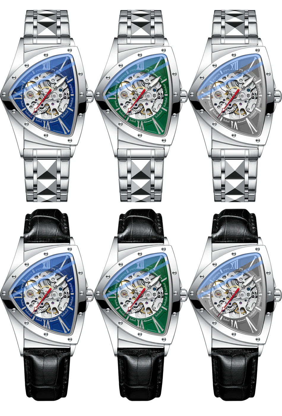 CHENXI 8853 Men's Automatic Stainless Steel Watch, Luminous