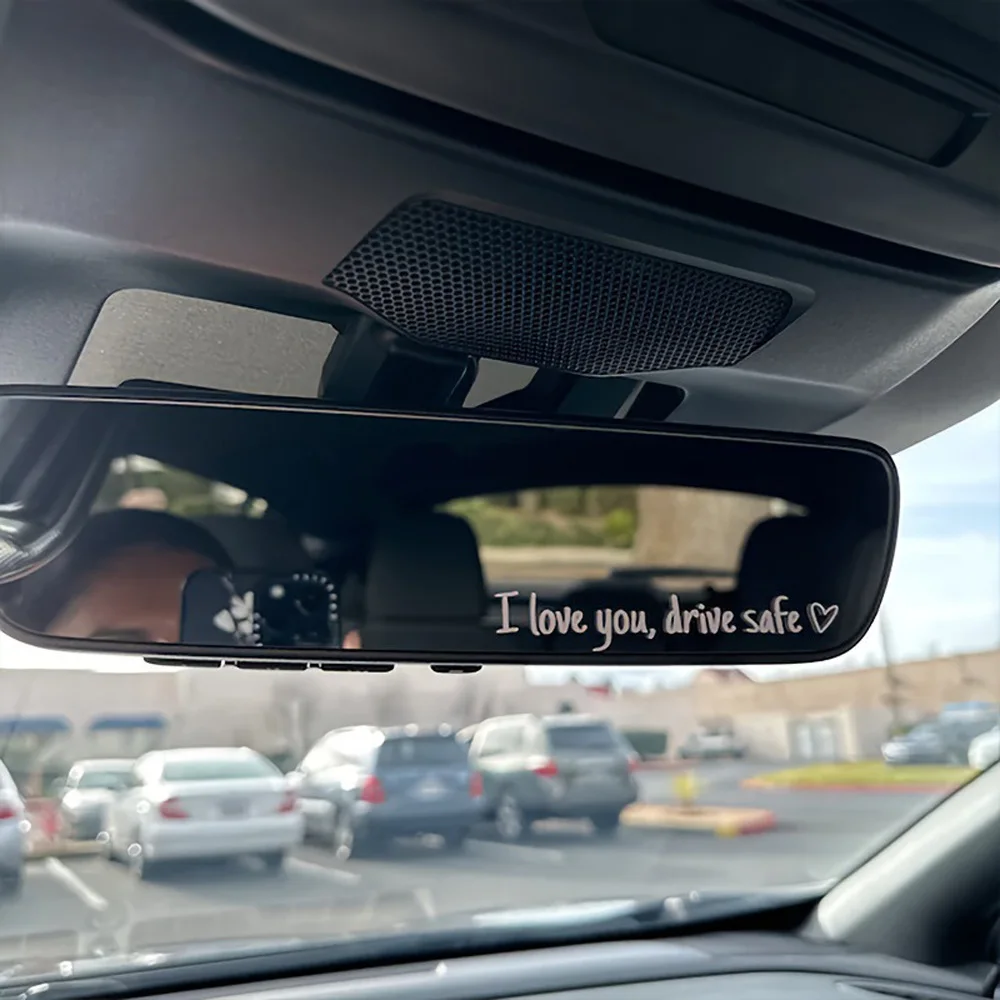 Waterproof Rearview Mirror Decal
