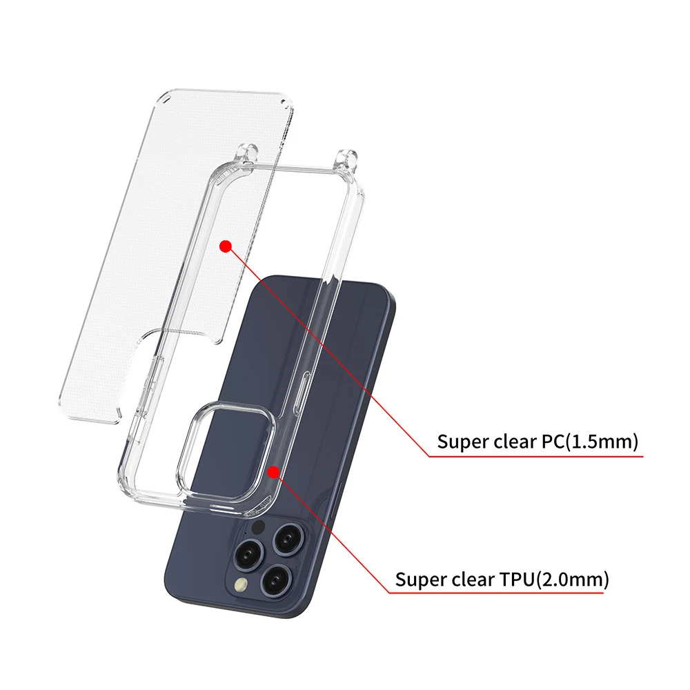 Fundas De Teléfono Celul Transpente Pa Apple - EBay