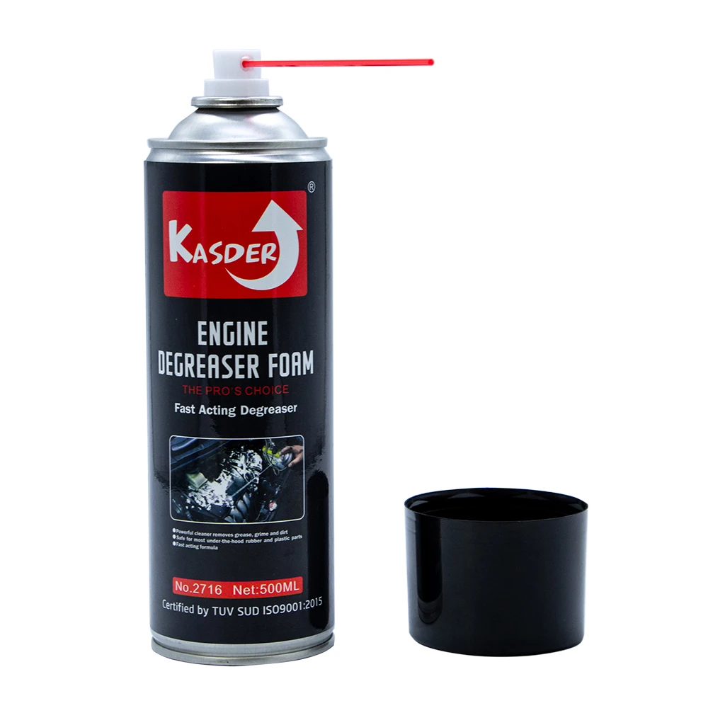 Low Moq Heavy Duty Foam Foaming Car Engine Degreaser Cleaner Spray for Auto Wash Surface Parts Bay Oil Grease Dust Stain Remover