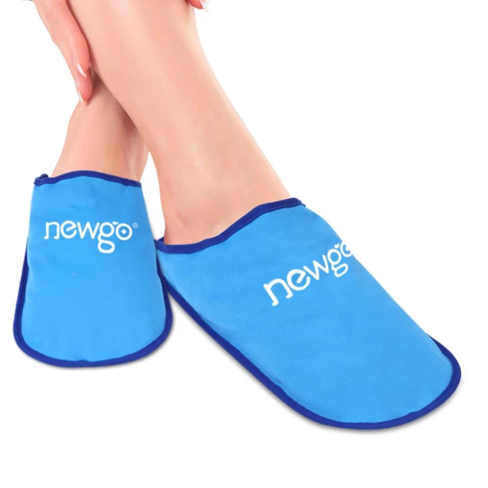 Pain Relief Hot and Cold Therapy Slippers Reusable Gel