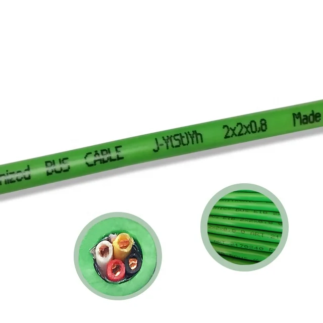 Кабель KNX, кабели системы управления с ПВХ оболочкой, цена на промышленный кабель KNX, шина ЕИБ 2x2x0,8, чистая медная витая пара проводов и кабелей