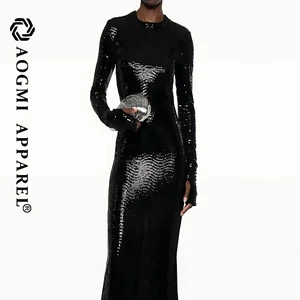 Haute Couture Luxury Fashion Ladies Straight Hip Natural Waist Floor-Length Satin Ribbon Dress