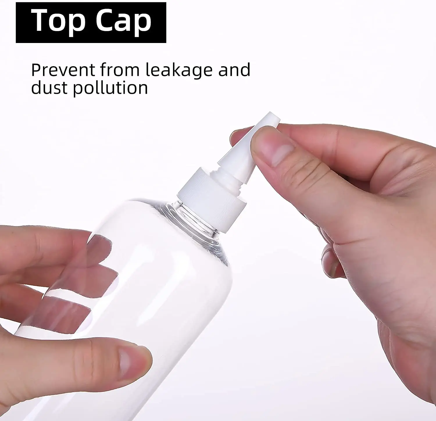 Pet Plastic Refillable Squeeze Bottle For Hair Color Bottle Applicator