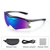 Gray frame Colorful lenses
