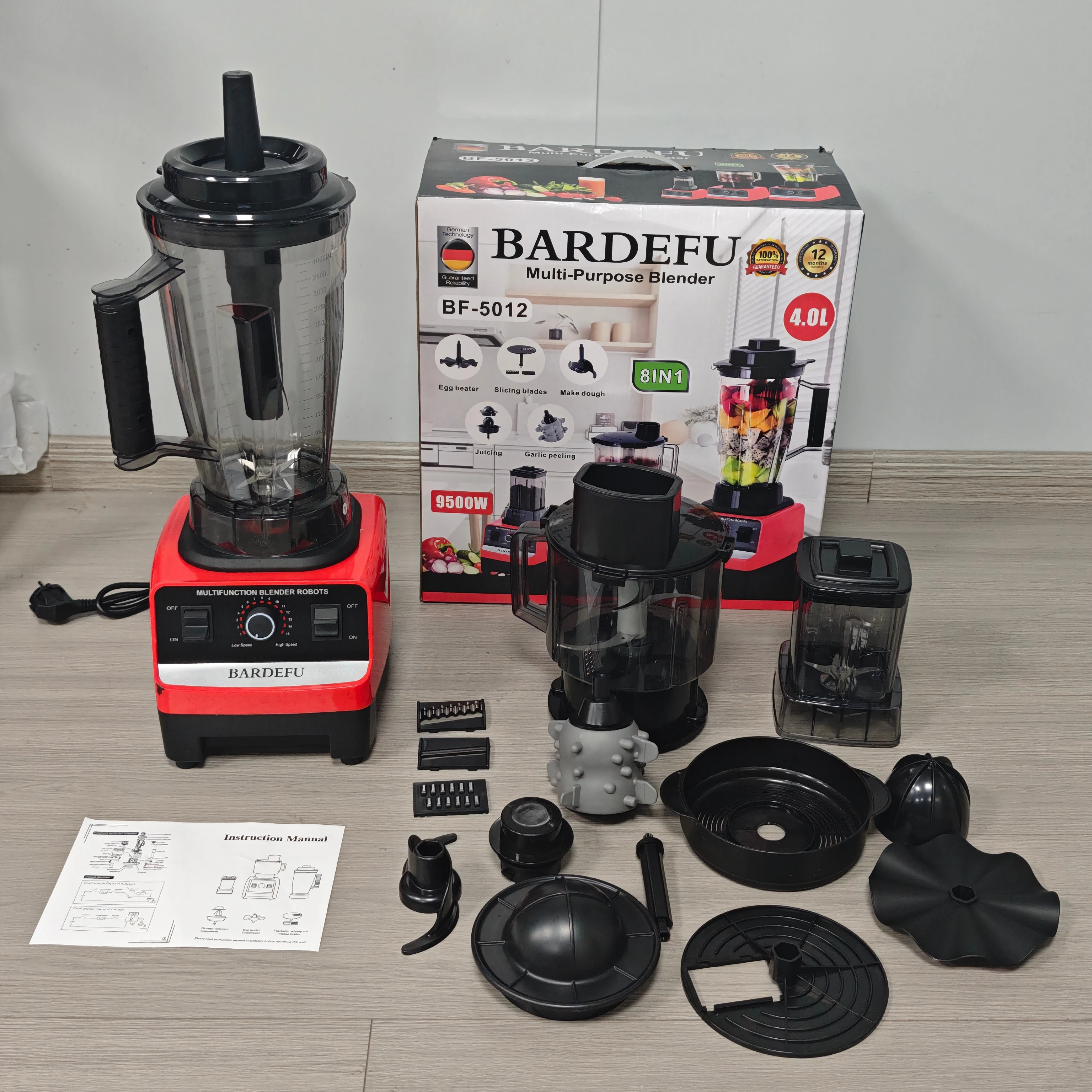 2800W Commercial Juicer Blender – 1 Gallon Heavy Duty Smoothie Maker For Ice, Fruits & More | Bar-Grade Performance