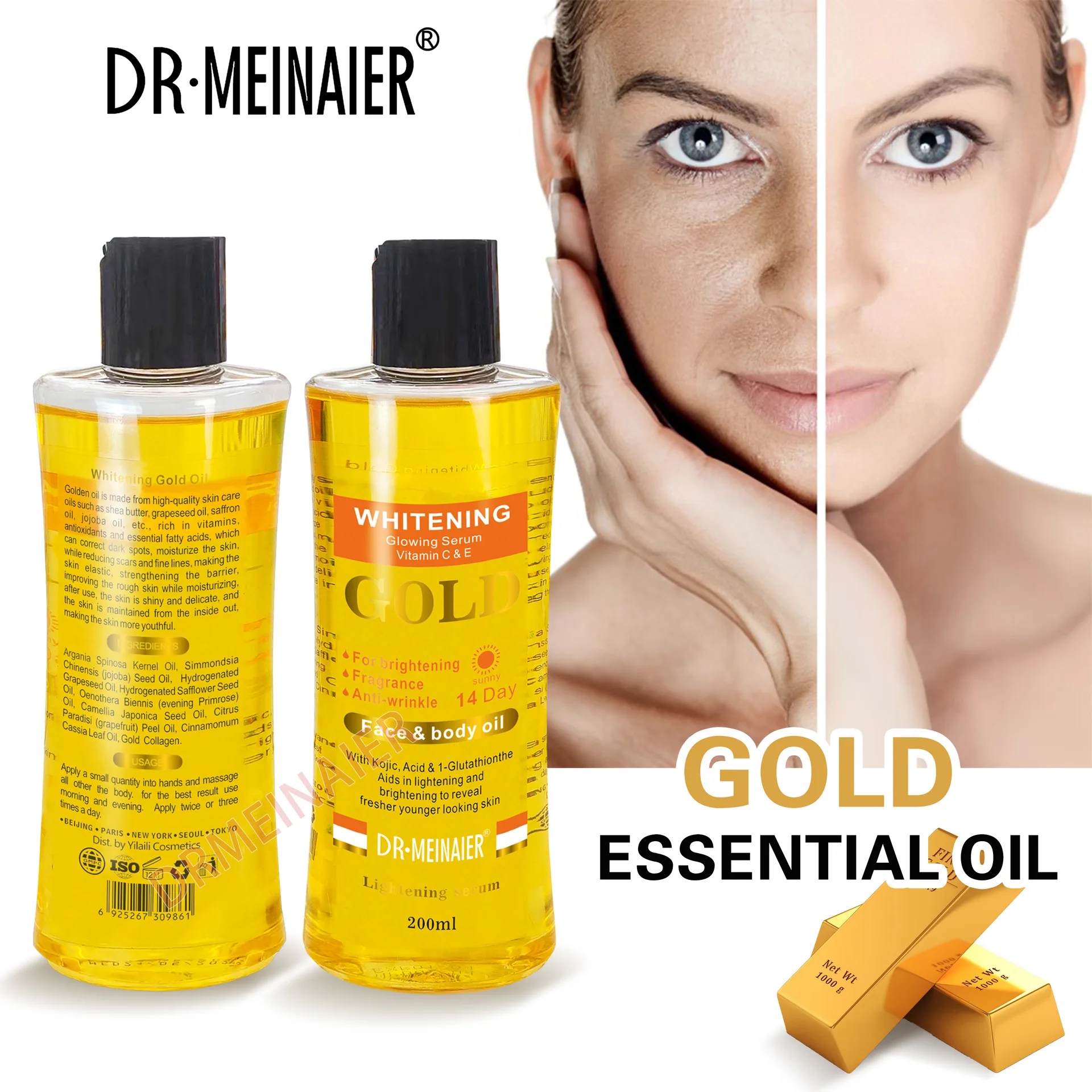 Egyptian Oil Magic - Vitamin C & Kojic Acid Whitening Serum for